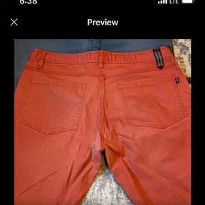 Red Oakley Shorts